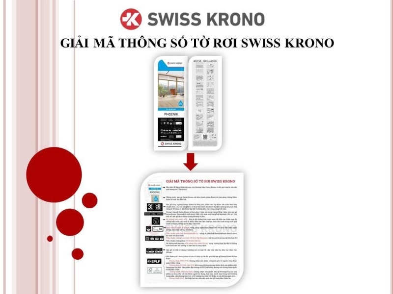 giải mã tờ rơi swiss Krono