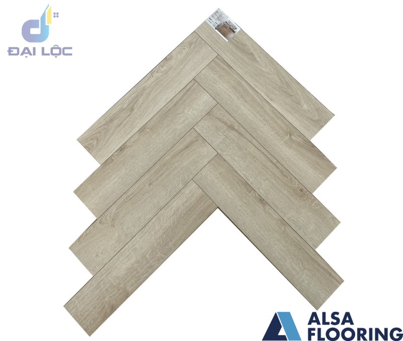 Quy cách sàn gỗ xương cá Alsa
